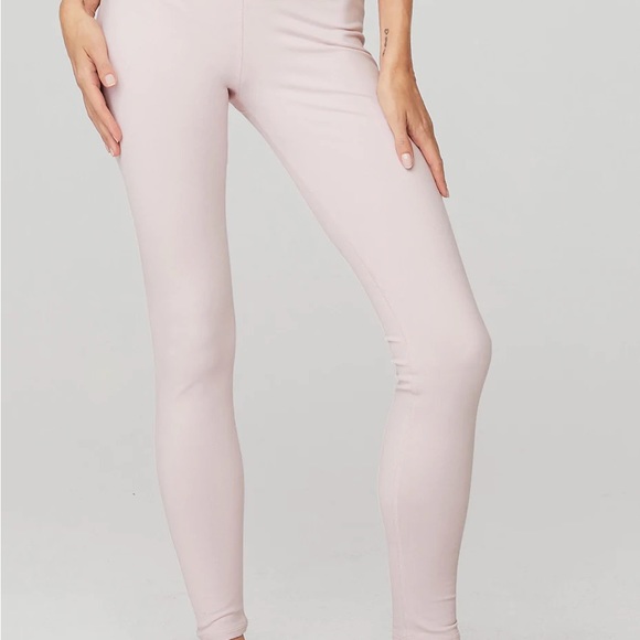 ALO Yoga Pants - Alo Yoga High Waist Airbrush Legging Soft Pink